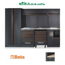 ARREDAMENTO MODULARE PER OFFICINA BETA  MOD. C45PRO 2.0 W